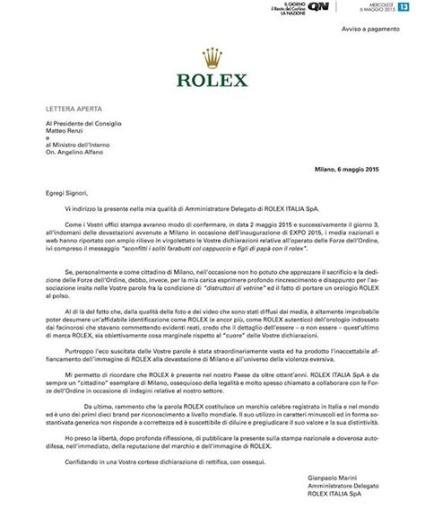 lettre de motivation pour travailler chez rolex|rolex carrière.